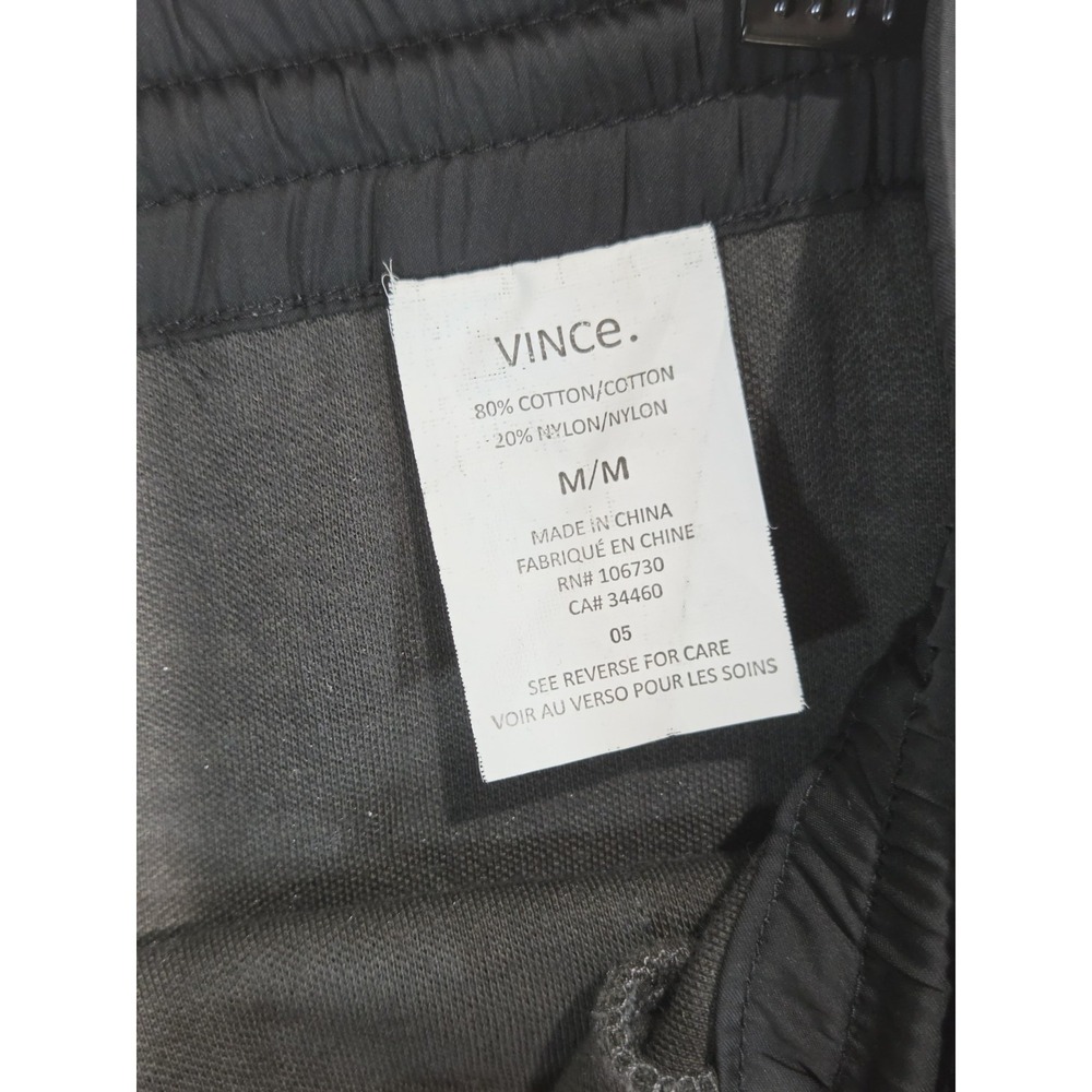 Vince Drawstring Scuba Knee Length Casual Pencil Skirt Charcoal Gray Medium - Picture 5 of 7